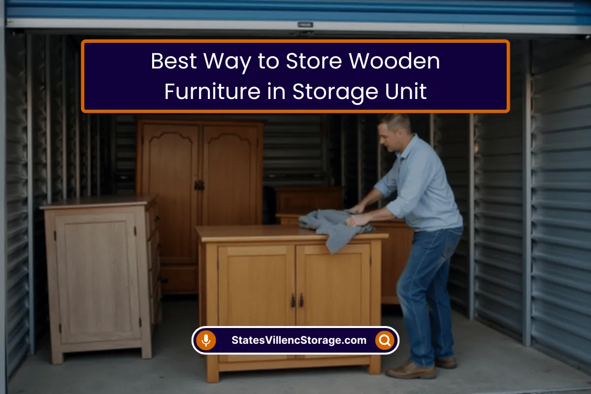 Best Way to Store Wooden Furniture Safely