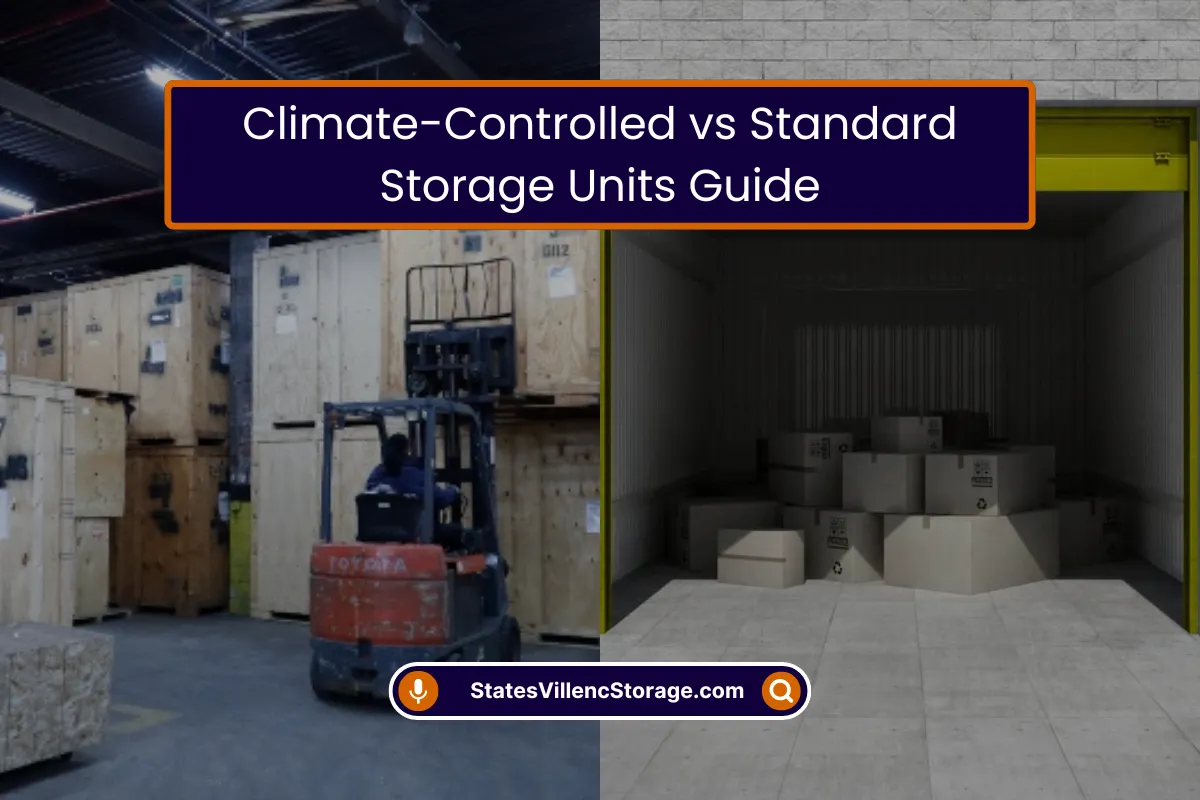 Climate-Controlled vs Standard Storage Units Real Talk