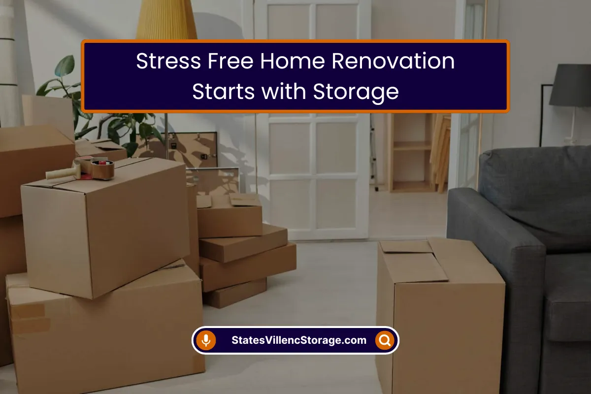 Stress Free Renovation Starts with Storage Stress Free Renovation Starts with Storage