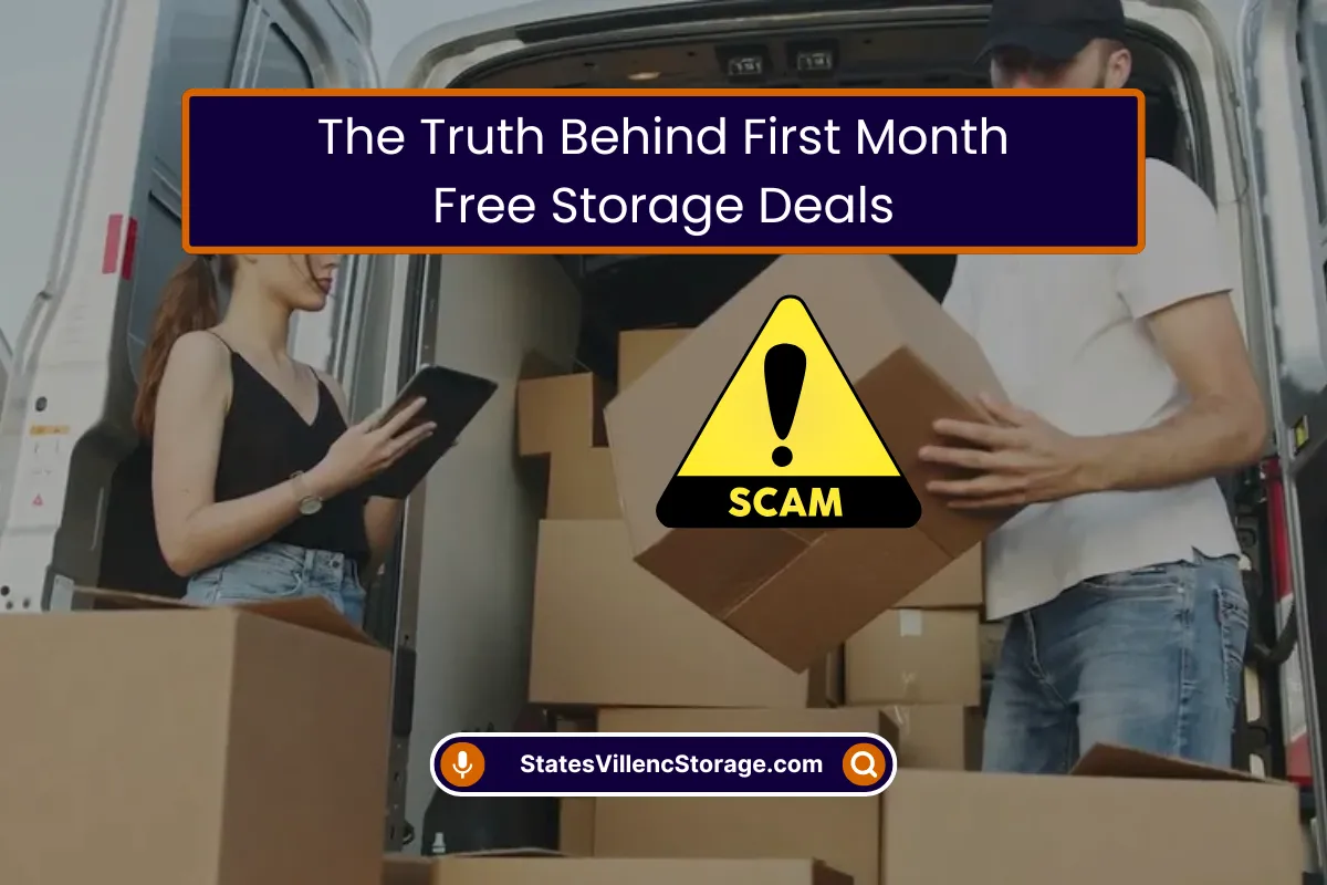 The Truth Behind First Month Free Storage Scams