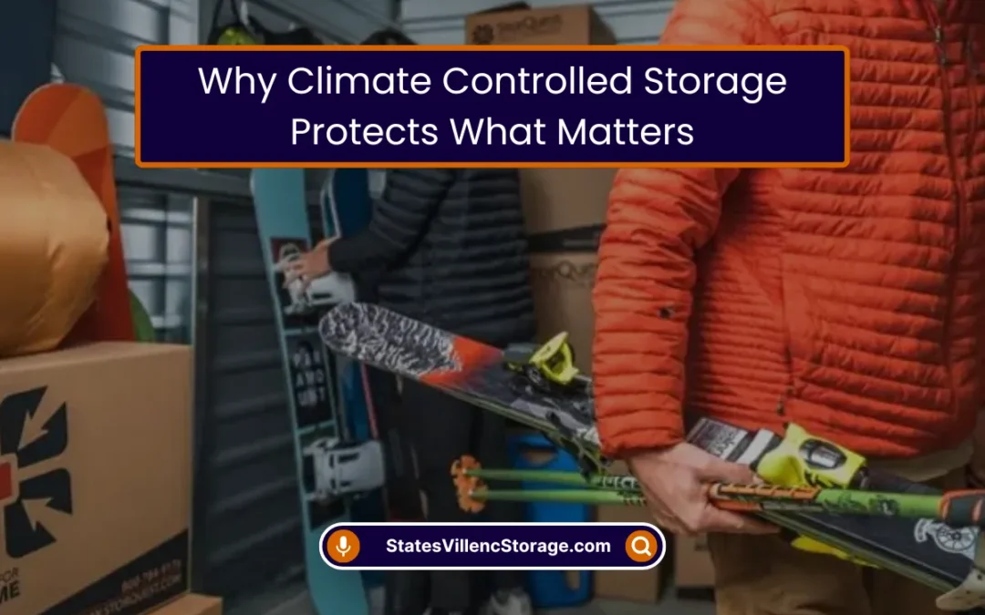 Why Climate-Controlled Storage Protects What Matters? (2026)