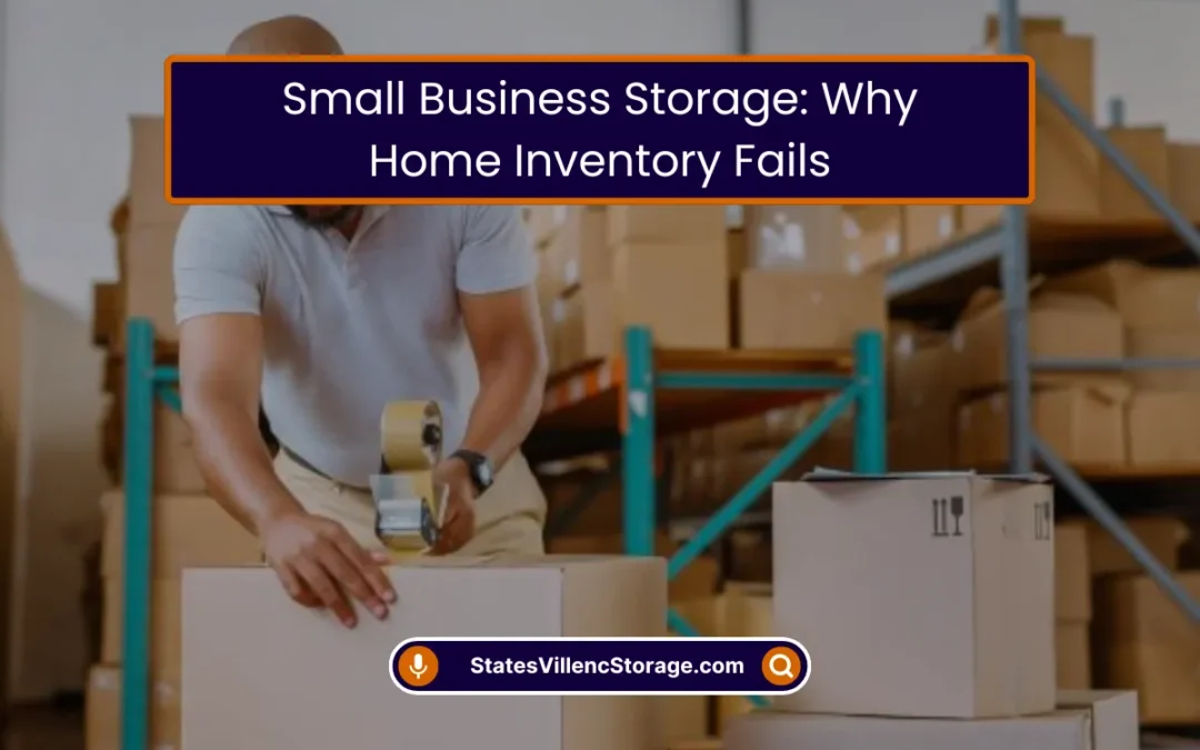 Small Business Storage: Why Home Inventory Fails (2026)