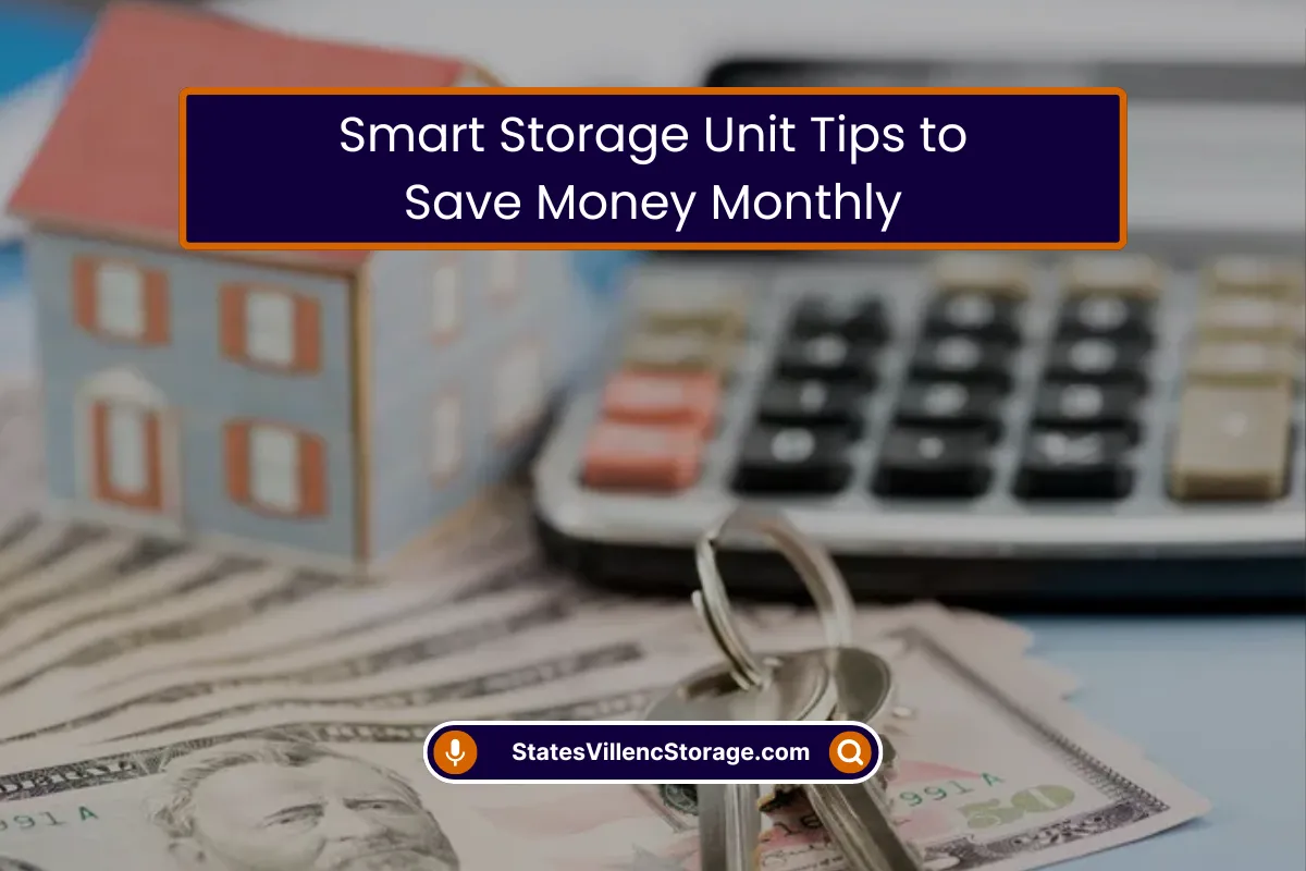 Storage Unit Tips to Save Money Monthly