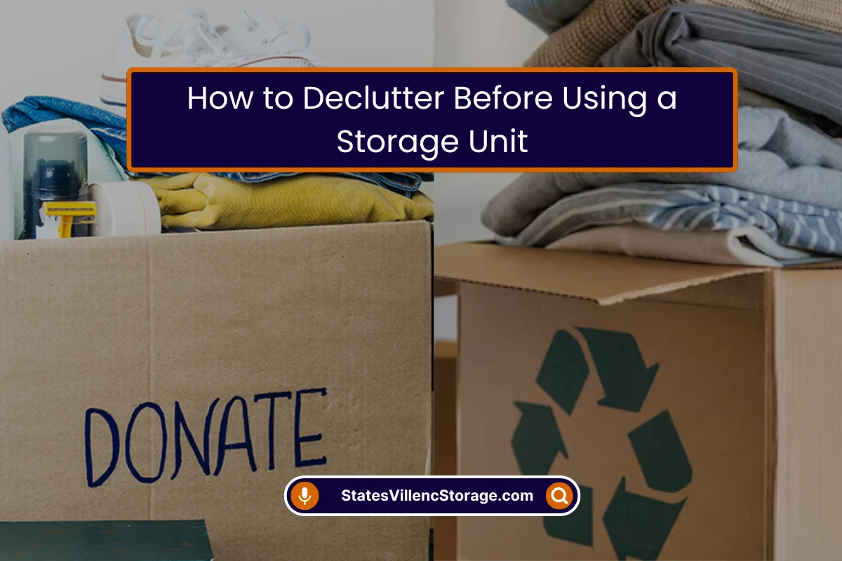 Declutter Your Home Before Getting Storage Declutter Your Home Before Getting Storage