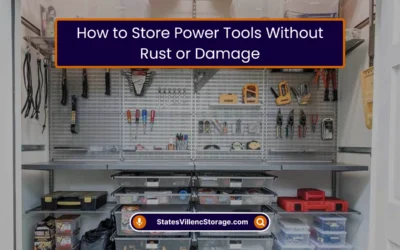 How to Store Power Tools Without Rust or Damage (2026)