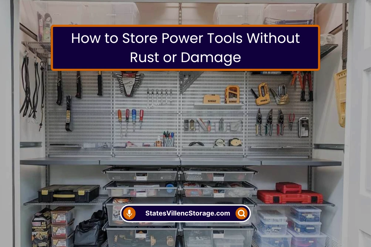 Protect Power Tools from Humidity Damage